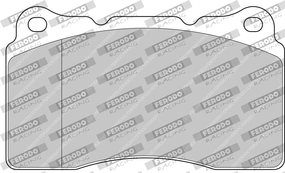 Sada brzdových destiček, kotoučová brzda FERODO RACING FCP1334R