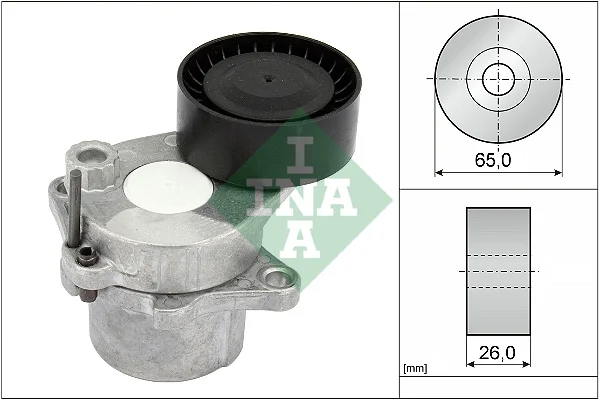 Napinaci rameno, zebrovany klinovy remen Schaeffler INA 534044410