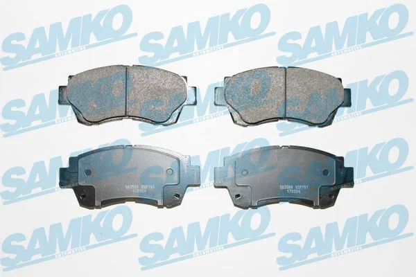 Sada brzdových destiček, kotoučová brzda SAMKO 5SP701