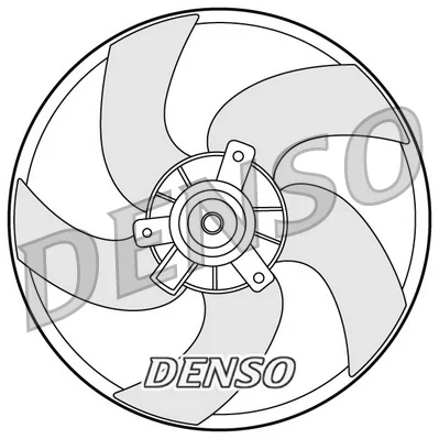 Větrák, chlazení motoru DENSO DER21011 Větrák, chlazení motoru DENSO DER21011
