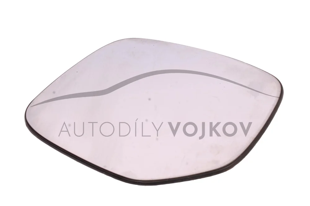 Pravé sklo zpětného zrcátka s plastovým držákem v:59993 Pravé sklo zpětného zrcátka s plastovým držákem v:59993