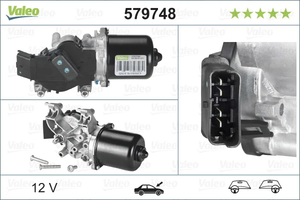 Motor stěračů VALEO 579748 Motor stěračů VALEO 579748