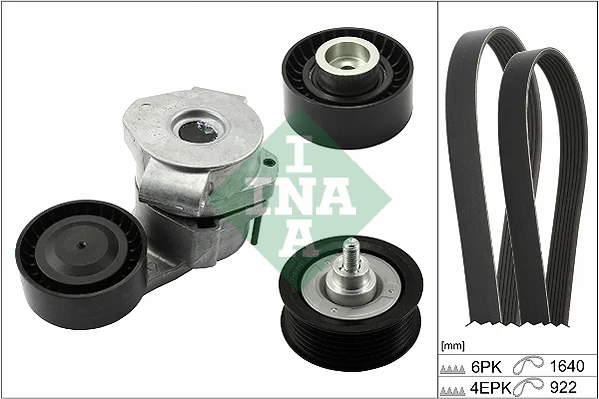 Sada žebrovaných klínových řemenů Schaeffler INA 529032210