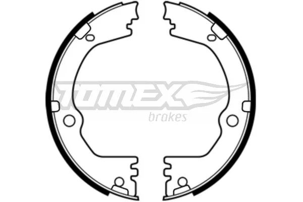 Sada brzdových čelistí Tomex Brakes TX23-48