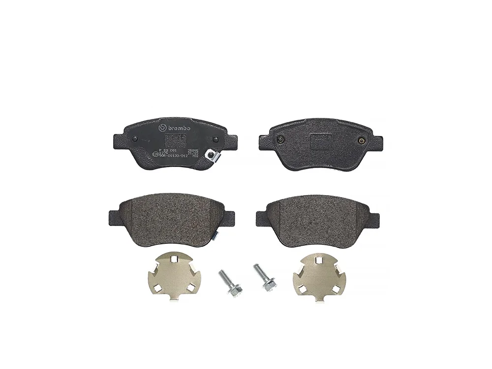 Sada brzdových destiček, kotoučová brzda BREMBO P59081