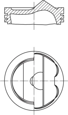 Píst MAHLE 028PI00124000