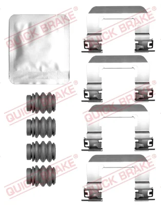 Sada příslušenství, obložení kotoučové brzdy QUICK BRAKE 109-0149