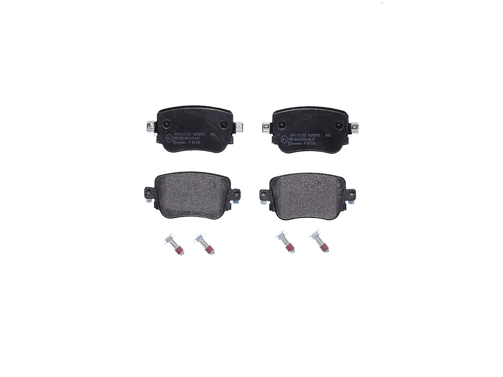 Sada brzdových destiček, kotoučová brzda BREMBO P85135