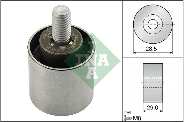 Vratna/vodici kladka, ozubeny remen Schaeffler INA 532066110