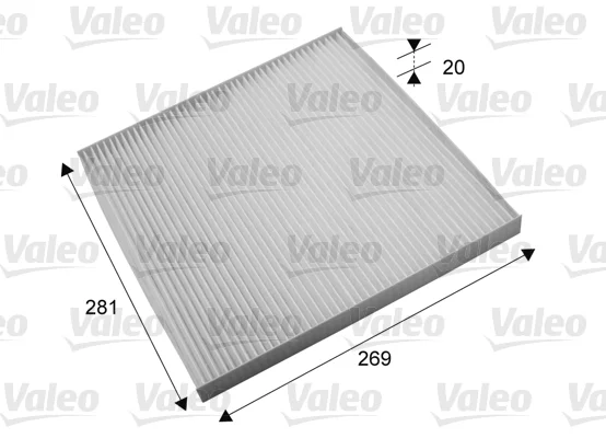Filtr, vzduch v interiéru VALEO 715703